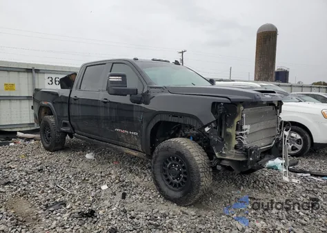 2024 GMC Sierra K2500 At4X из США, поврежденный, VIN 1GT49ZEY8RF378944